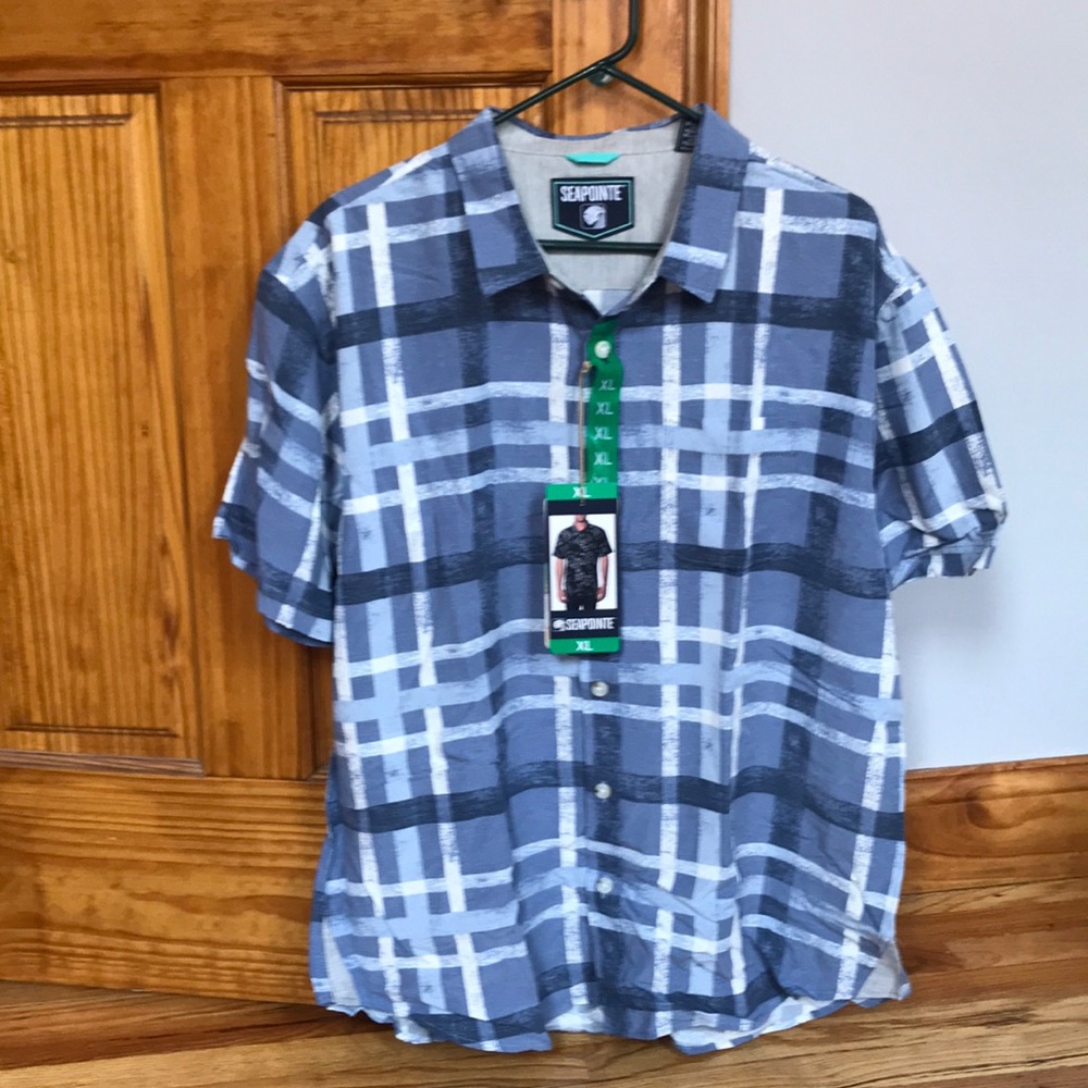 Seapointe Short Sleeve Button-Up